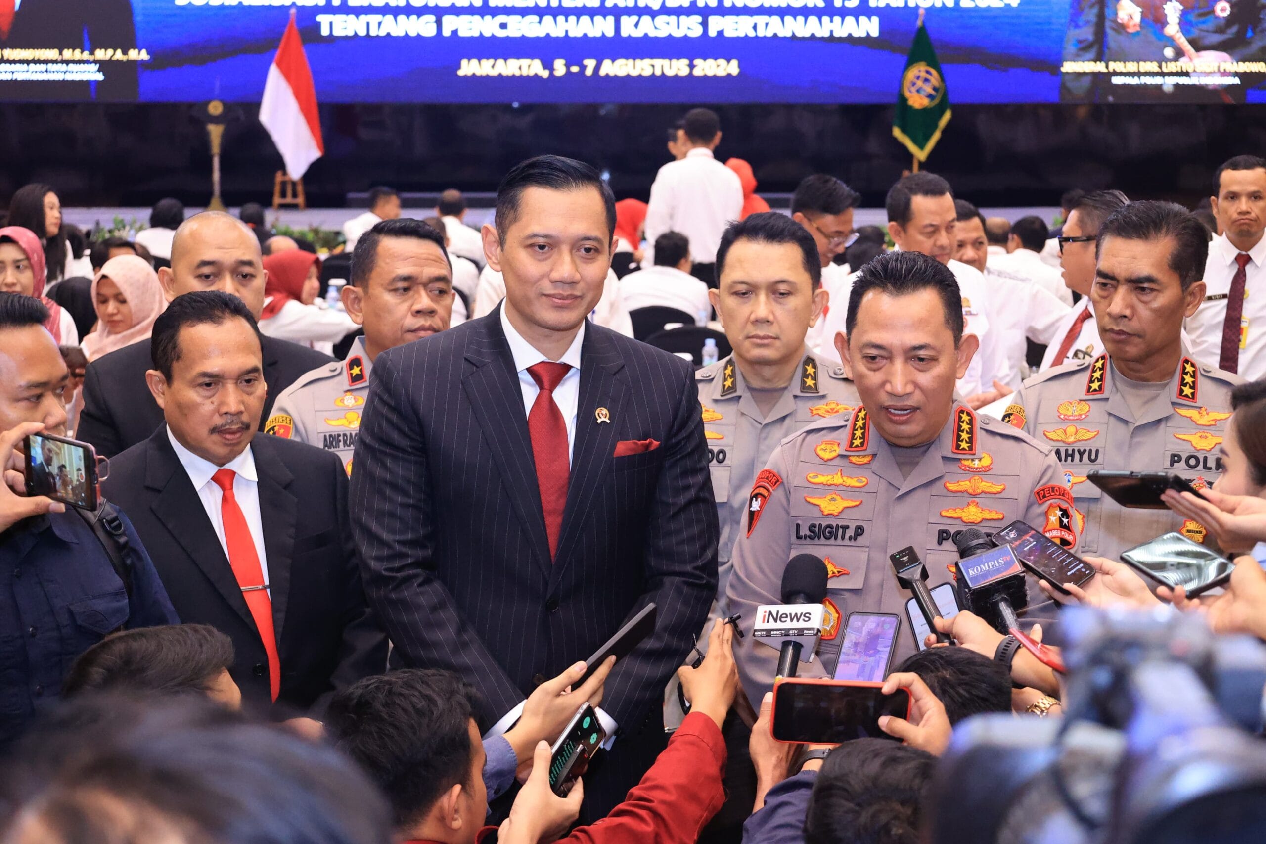 Polri dan Menteri ATR BPN Perkuat Sinergitas Pemberantasan Mafia Tanah