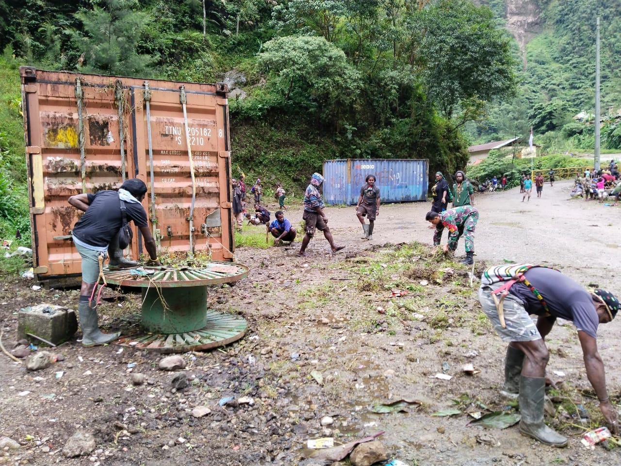 Babinsa Koramil Tembagapura