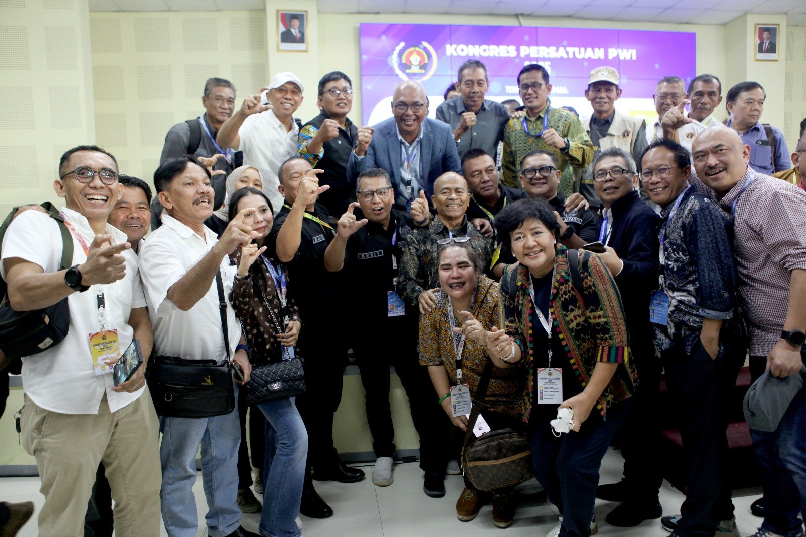 Akhmad Munir Resmi Jabat Ketua PWI 2025-2030 dan Atal Depari Ketua Dewan Kehormatan