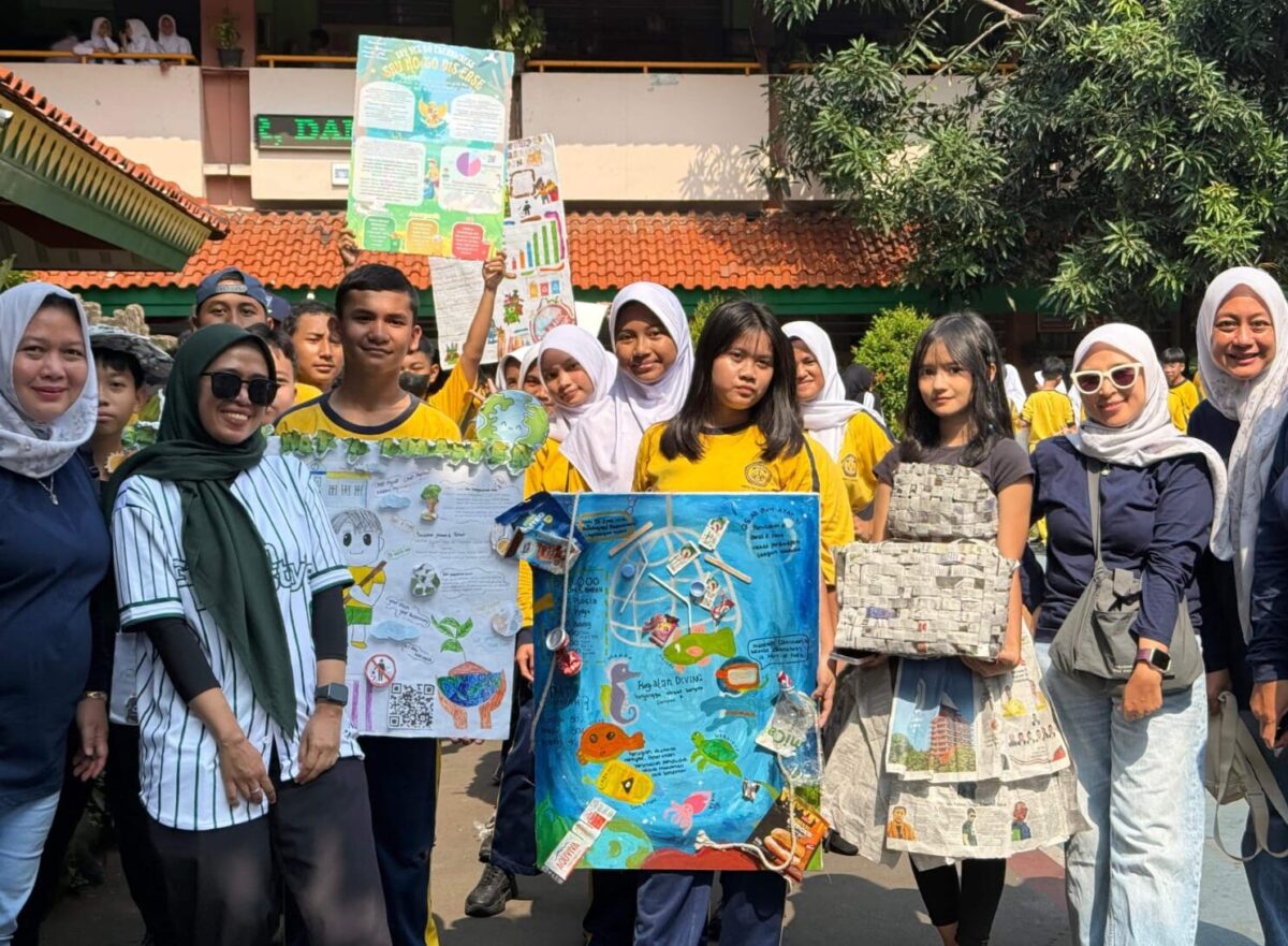 SMPN 111 Jakbar Gelar Aksi Nyata