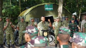 Wapang TNI Tinjau Yonif TP 899 BSG dan Pembangunan Koperasi Merah Putih di Wilayah Kodam Jaya