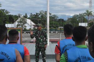 Jaga Serta Tingkatkan Kemampuan Fisik Prajurit, Kodim 1710 Mimika Gelar Tes Kesegaran Jasmani Periodik II