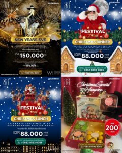 Hotel 88 Mangga Besar 62 Hadirkan Christmas Feast, Christmas Hamper dan AU REVOIR untuk Menutup Akhir Tahun 2025
