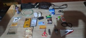 Aksi Babinsa Koramil Agimuga Bersama Personel Lanal Timika Amankan Pengedar Sekaligus Pemakai Narkoba