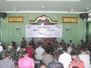 Kodim 1710 Mimika Gelar Peringatan Isra Mi’raj Nabi Muhammad SAW