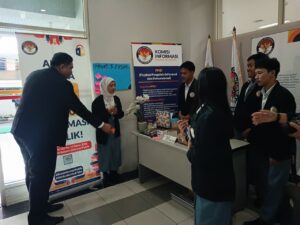 Sosialisasikan Keterbukaan Informasi, KI DKI Jakarta Pasang Booth di Area Kantor Graha Mental Spiritual