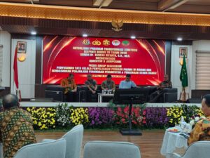 Direktur D pada JAM Pidum Paparkan  Penyelesaian Perkara Pidana di Luar Pengadilan Sejalan dengan Penegakan Hukum