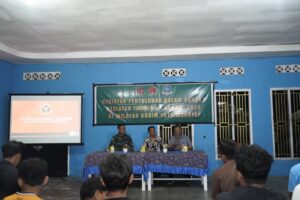 Satgas TMMD ke-127 Kodim 1514 Morotai Gelar Penyuluhan Bahaya Radikalisme dan Kesehatan di Daruba Pantai