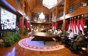 Panglima TNI Dampingi Presiden RI Resmikan 218 Jembatan untuk Perkuat Konektivitas Nasional