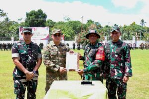 Danrem 152 Baabullah Resmi Tutup TMMD ke-127 Kodim 1514 Morotai