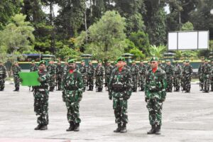 Dandim 1710 Mimika Pimpin Upacara 17-an, Bacakan Amanat Pangdam XVII Cenderawasih