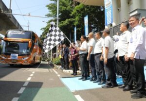 Program Mudik Bareng Jaksa Agung RI, Kejagung bersama PERSAJA Berangkatkan Ratusan Pemudik
