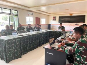 Kodim 1710 Mimika Gelar Sidang Pankar UKP Periode 1 Oktober 2026