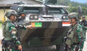 TNI Perkuat Pengamanan di PT Freeport Pasca Serangan KKB, Panser Anoa Disiagakan
