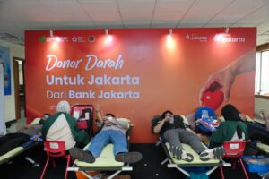 Bank Jakarta Gandeng PWI Gelar Donor Darah, Bantu Ketersediaan Darah di DKI Jakarta