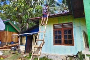 Wujud Nyata Kepedulian TNI AD, Satgas TMMD Ke-129 Kodim 1807 Sorong Selatan Percepat Rehab RTLH
