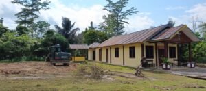 Dukung Pelayanan Umat, Satgas TMMD Ke-129 Kodim 1807 Sorong Selatan Siapkan Lahan Rumah Pastori di Kampung Sesor