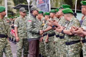 Wapang TNI Tinjau Kesiapan Yonif TP di Sumatera Utara