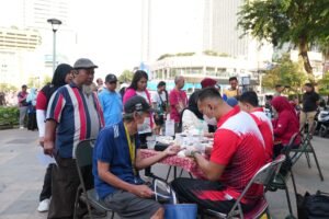 Sambut HUT ke-81 TNI, Bhakti Kesehatan TNI Layani Masyarakat di Jakarta