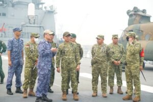 Panglima TNI Tinjau JS Kunisaki, Dukung Penanganan Karhutla di Kalimantan