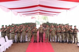 Yonif TP Hadir, Pertahanan dan Pembangunan Berjalan Bersama