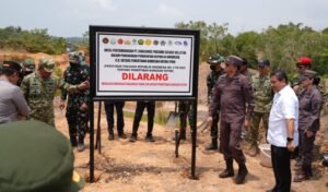 Satgas PKH Tertibkan dan Kuasai Kembali   Kawasan Hutan Ilegal PT Singlurus Pratama