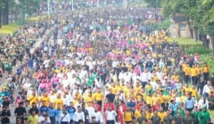 TNI Run 2026 Meriahkan Rangkaian HUT ke-81 TNI, 15.965 Pelari Padati Monas