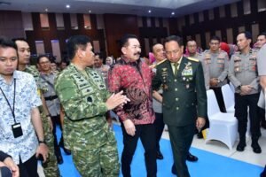 Panglima TNI Hadiri Acara Pisah Sambut Kapolri
