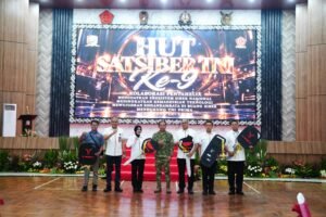Panglima TNI Hadiri HUT ke-9 Satsiber TNI, Perkuat Ekosistem Siber Nasional