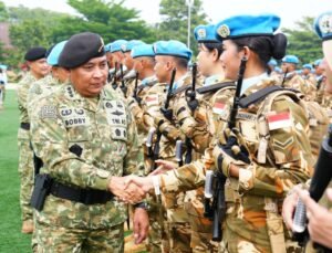 Satgas BGC TNI Konga XXXIX-G Monusco Tiba di Tanah Air