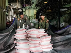 Percepat Penanganan Karhutla, TNI Kirimkan 20 Ton NaCl ke Banjarmasin dan Palembang